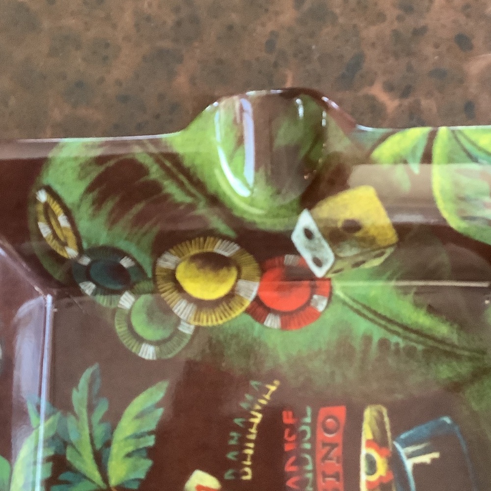 Tommy Bahama 2007 PARADISE CASINO CIGAR ASHTRAY CERAMIC limited addition - Picture 5 of 8